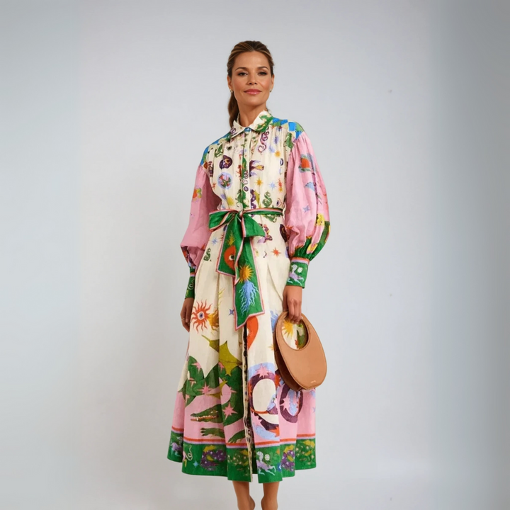Dorthe™ | Vestido Longo Elegante Italiano
