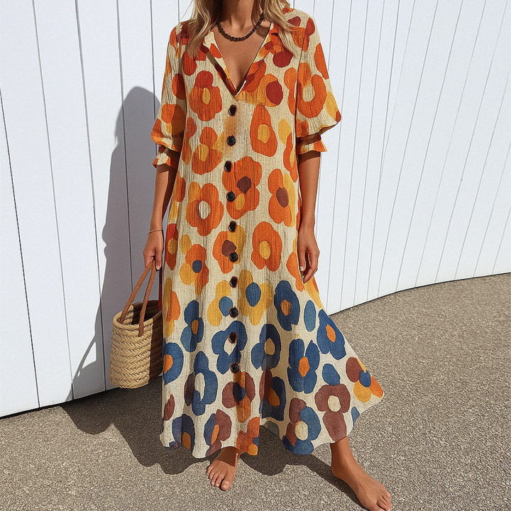 Mirela – Vestido Elegante com Efeito Redutor