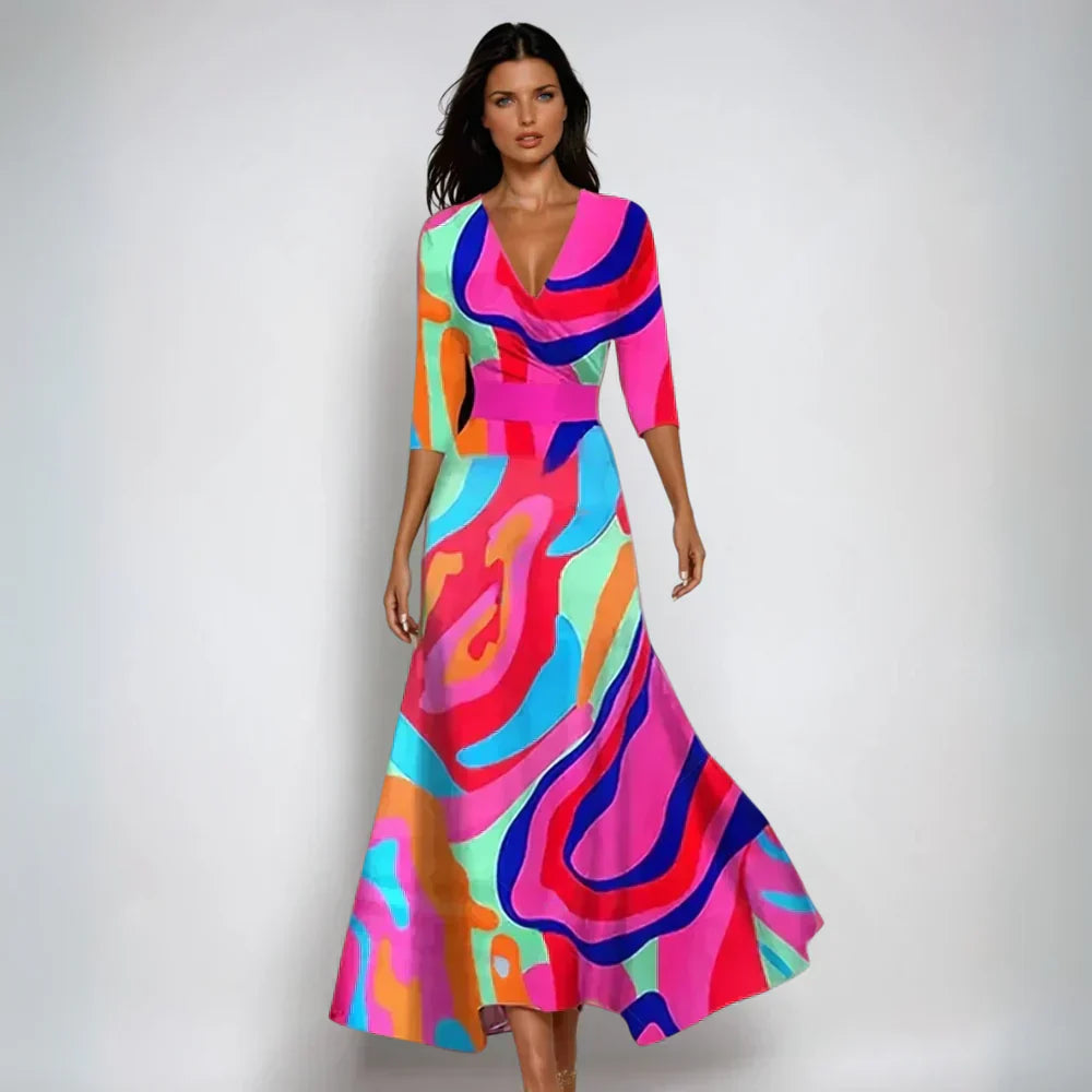 Donna - Vestido floral elegante
