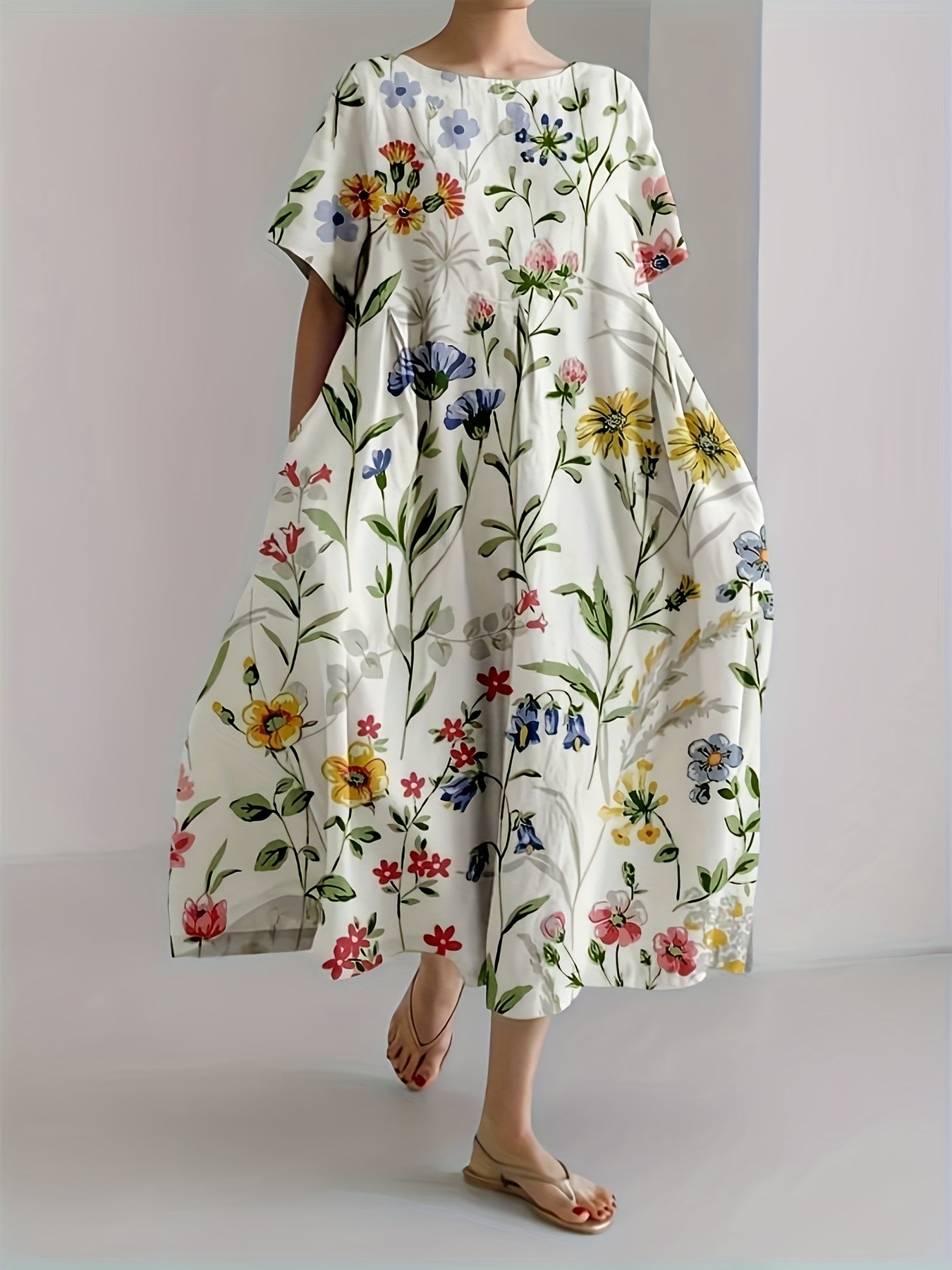 Vestido Sonhos Florais