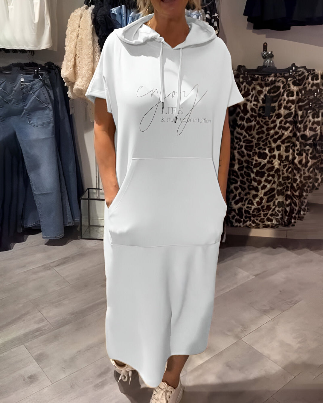Amira - Vestido Moletom Estiloso