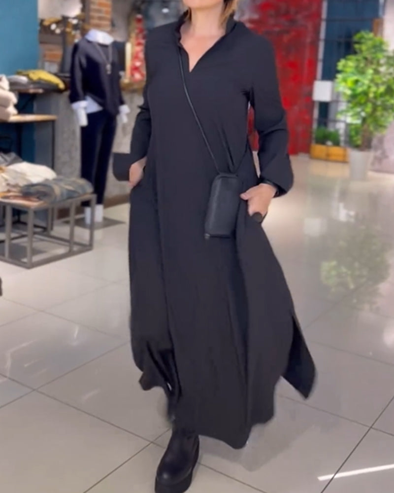 Evite - Vestido comprido elástico e macio