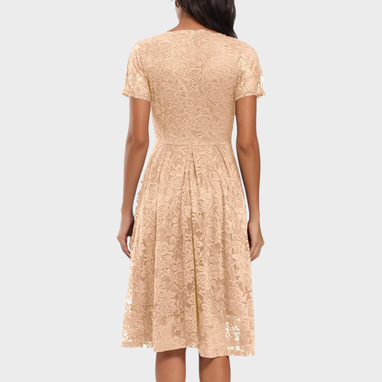 Mara - Vestido de Renda Floral