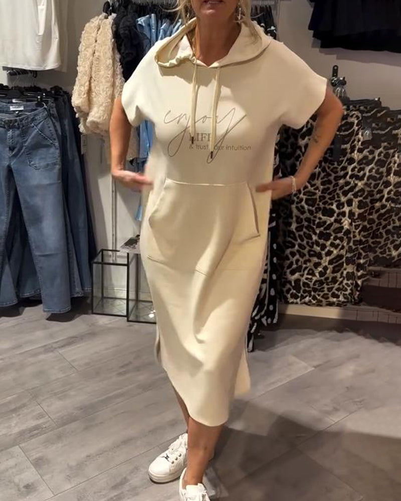 Amira - Vestido Moletom Estiloso