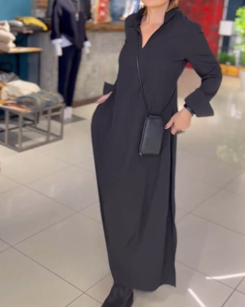 Evite - Vestido comprido elástico e macio