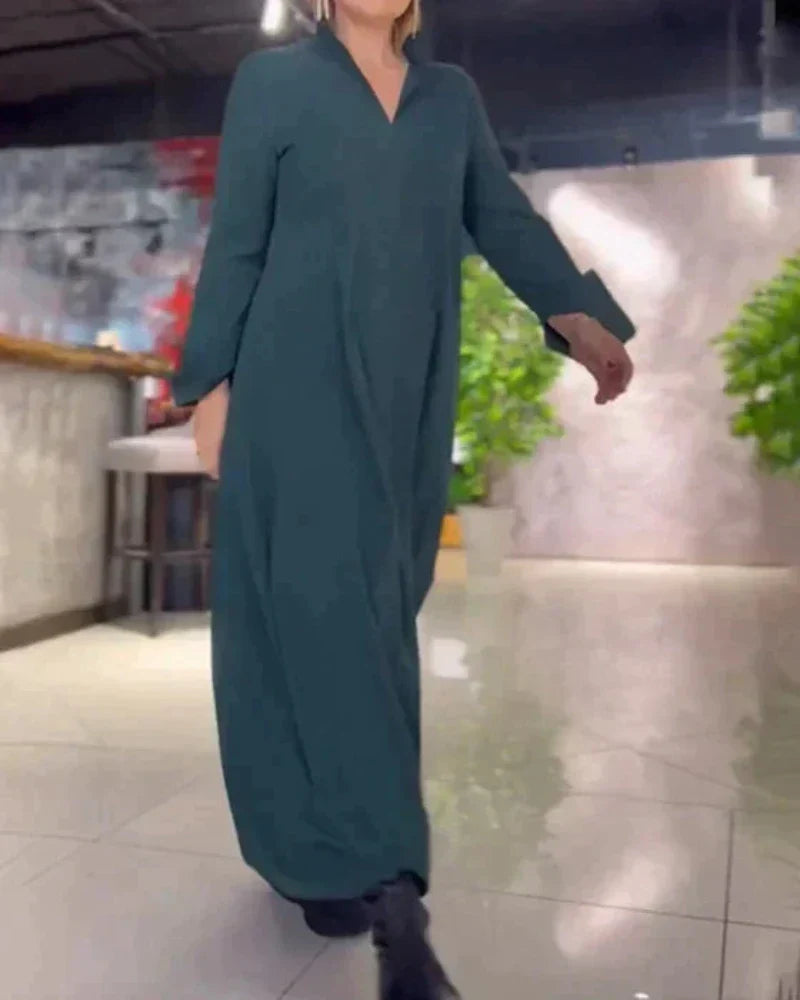 Evite - Vestido comprido elástico e macio