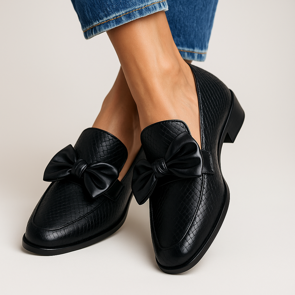 Claudia | Mocassins com Laço