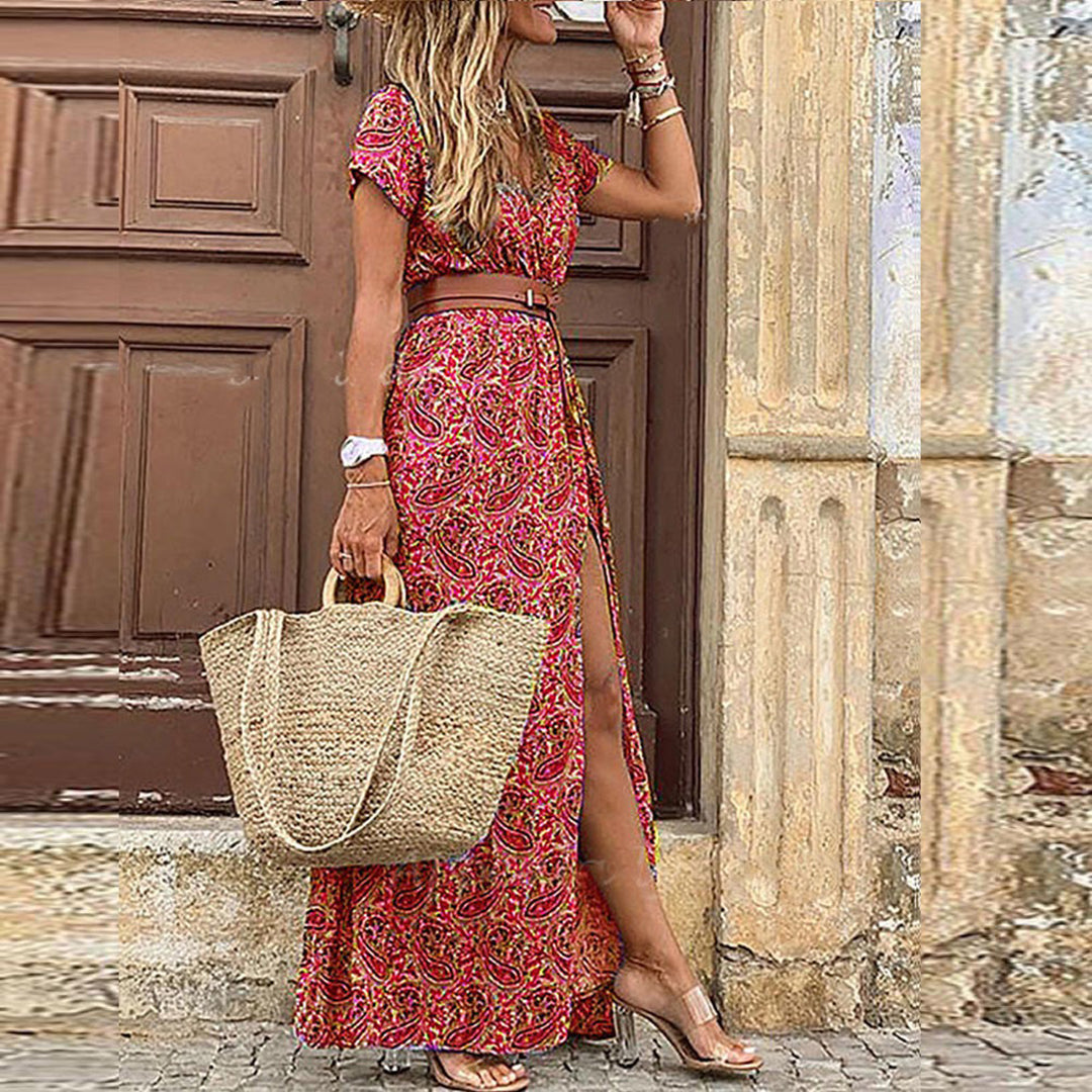 Luz | Elegante vestido boho de estilo chique