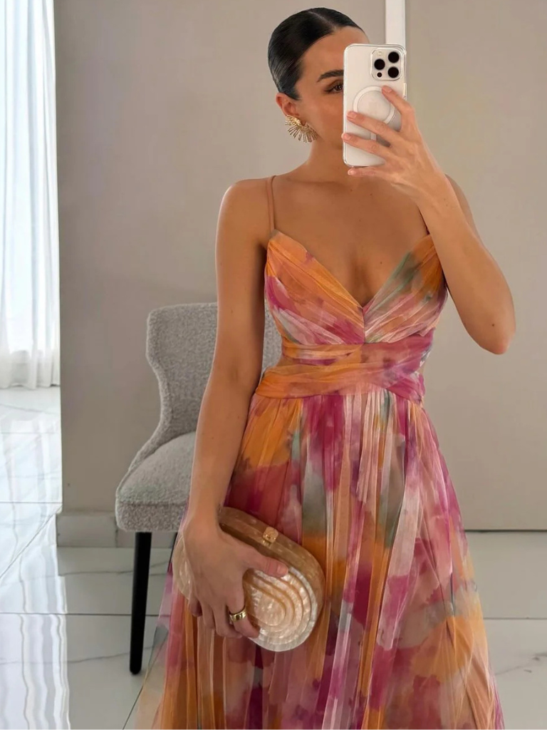 VESTIDO MAXI DOCE PÔR DO SOL