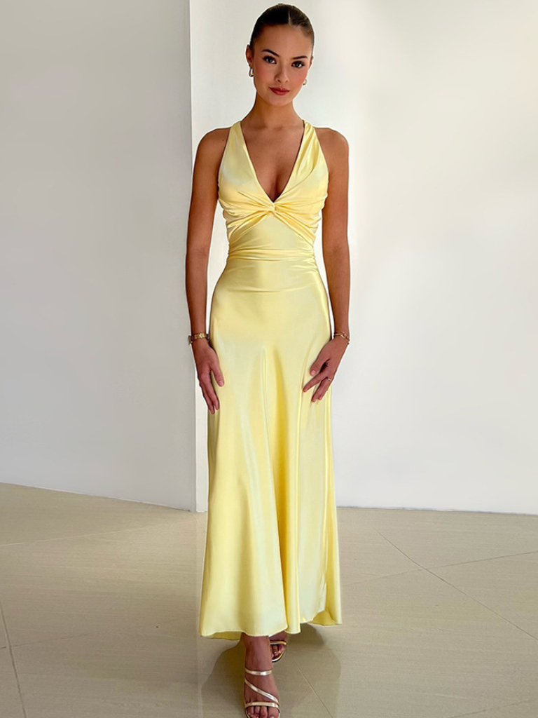 VESTIDO MAXI SONHO AMARELO