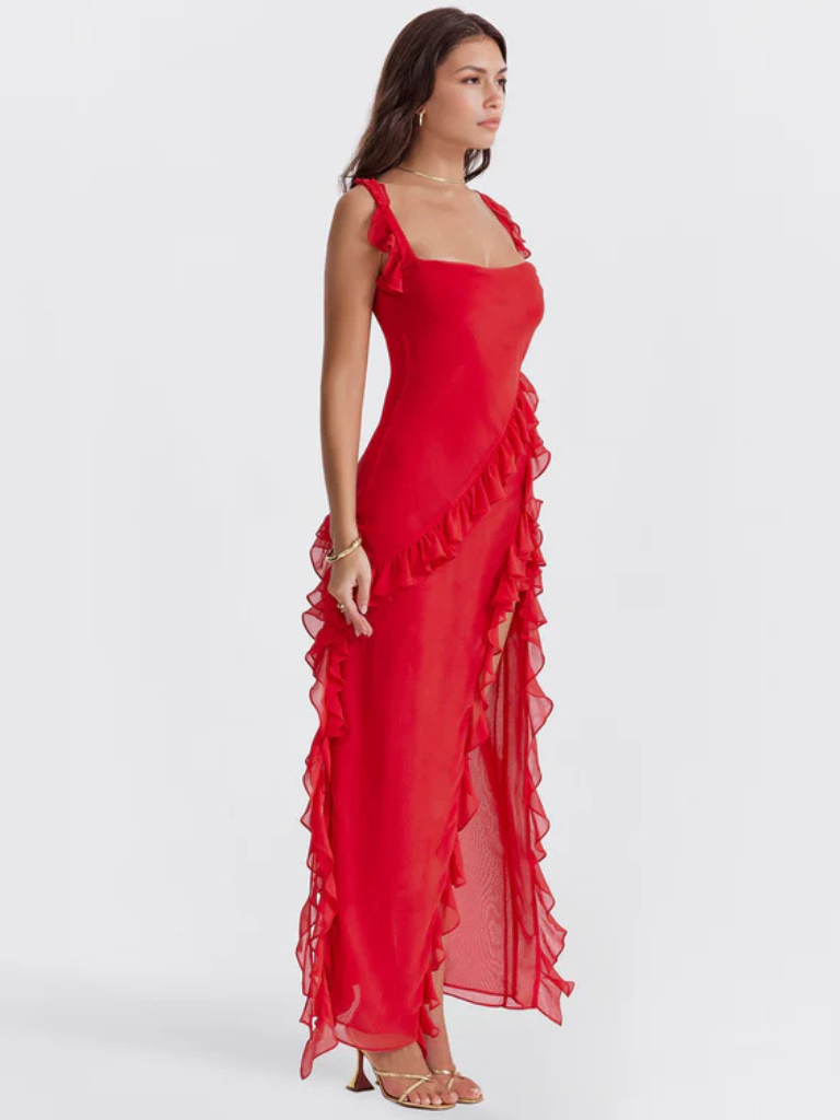 VESTIDO BELLA RUFFLE ROMANCE