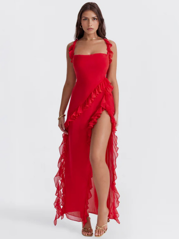 VESTIDO BELLA RUFFLE ROMANCE