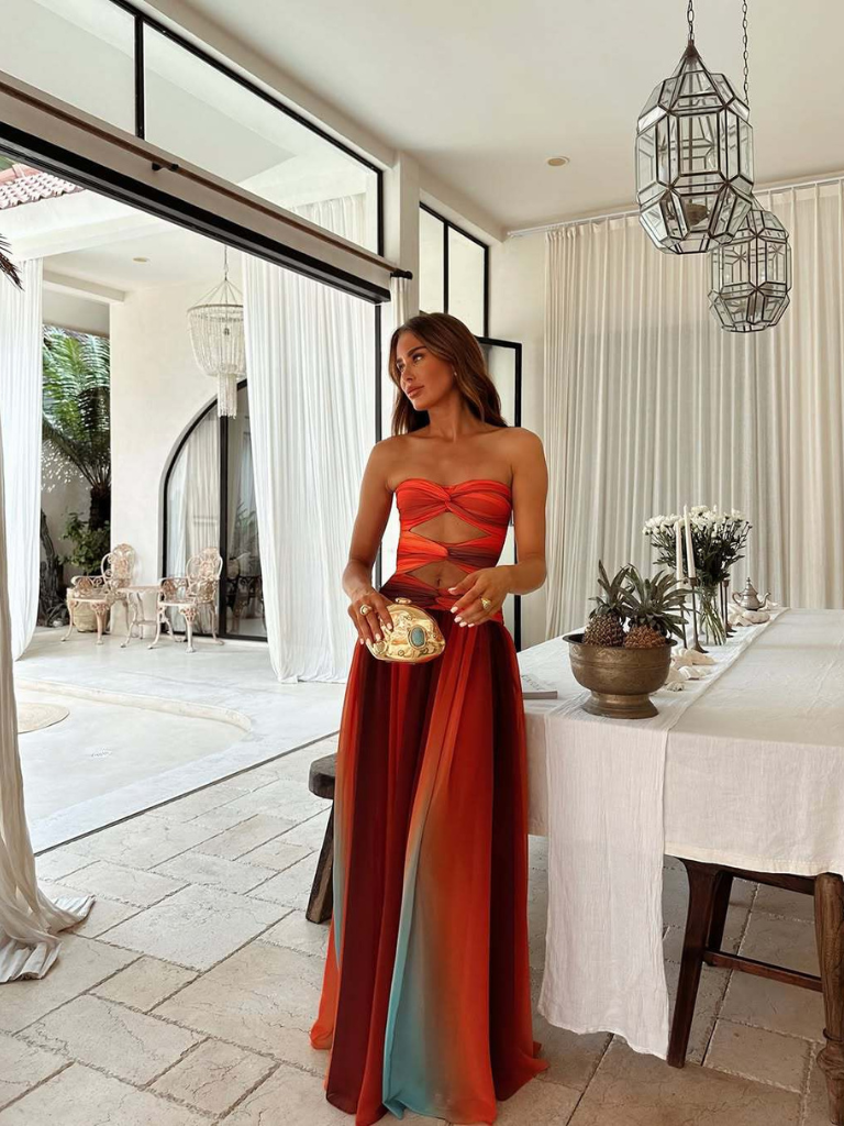 VESTIDO MAXI SUNSET GLOW