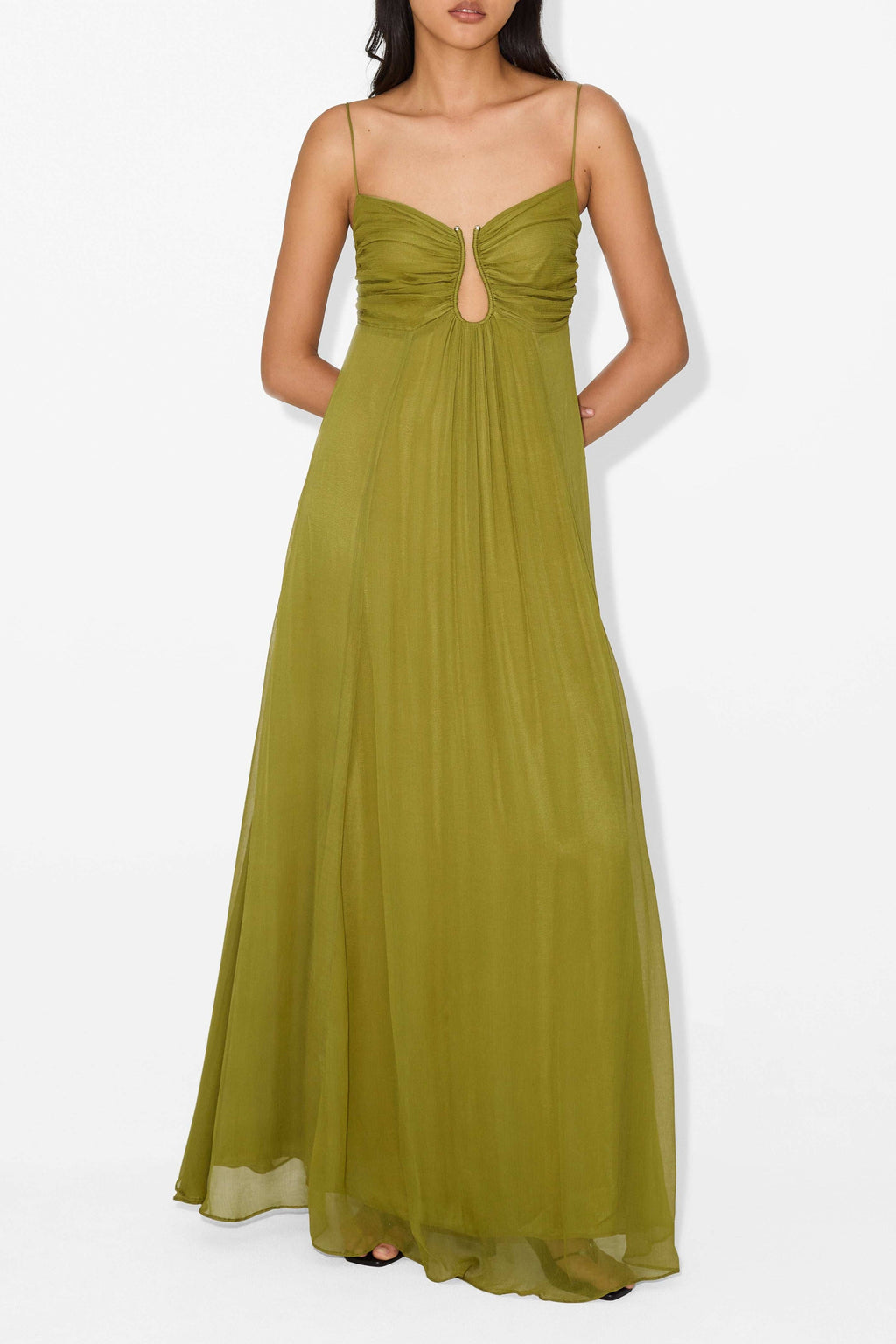 Vestido Maxi com Decote em Oval Eden™