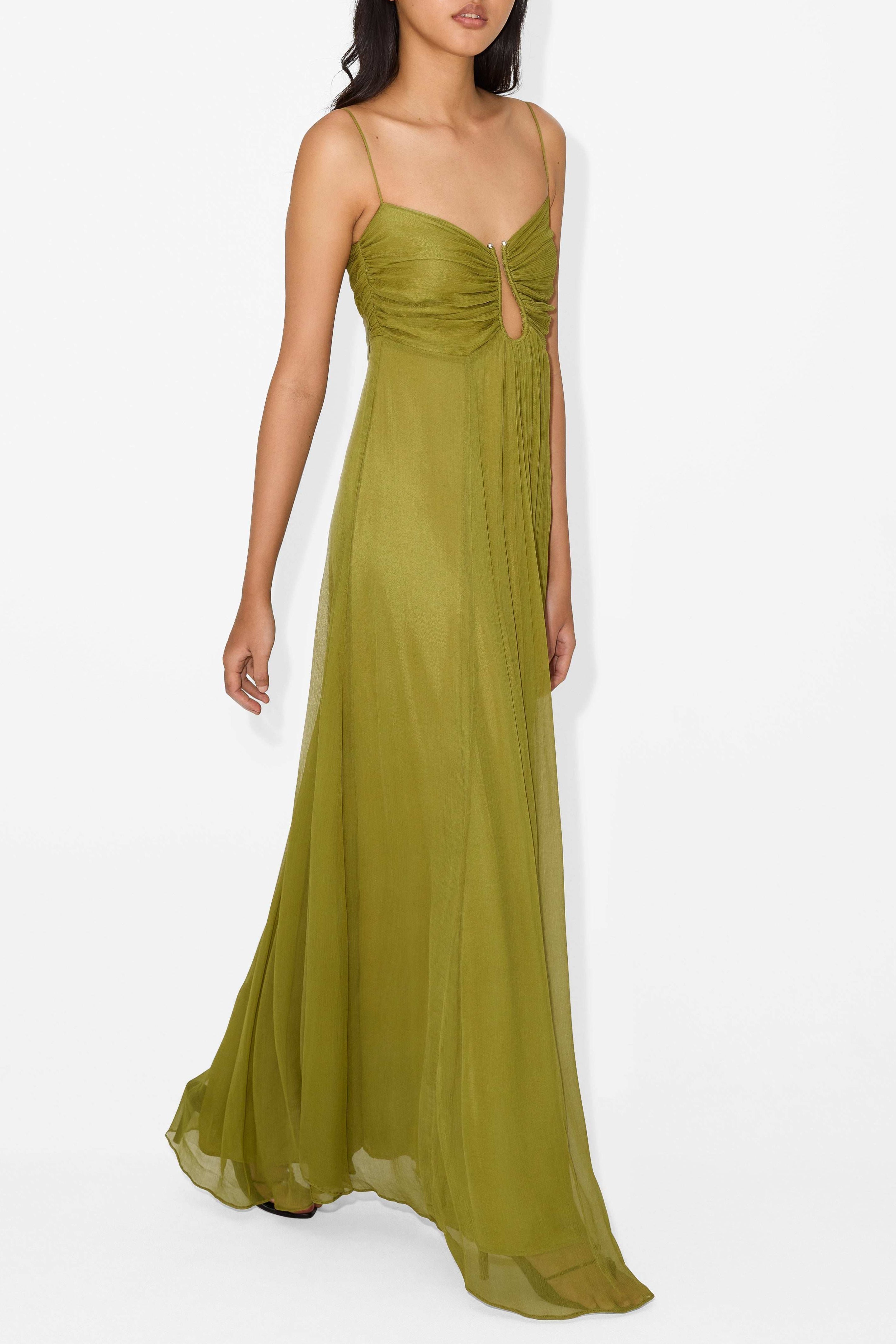 Vestido Maxi com Decote em Oval Eden™