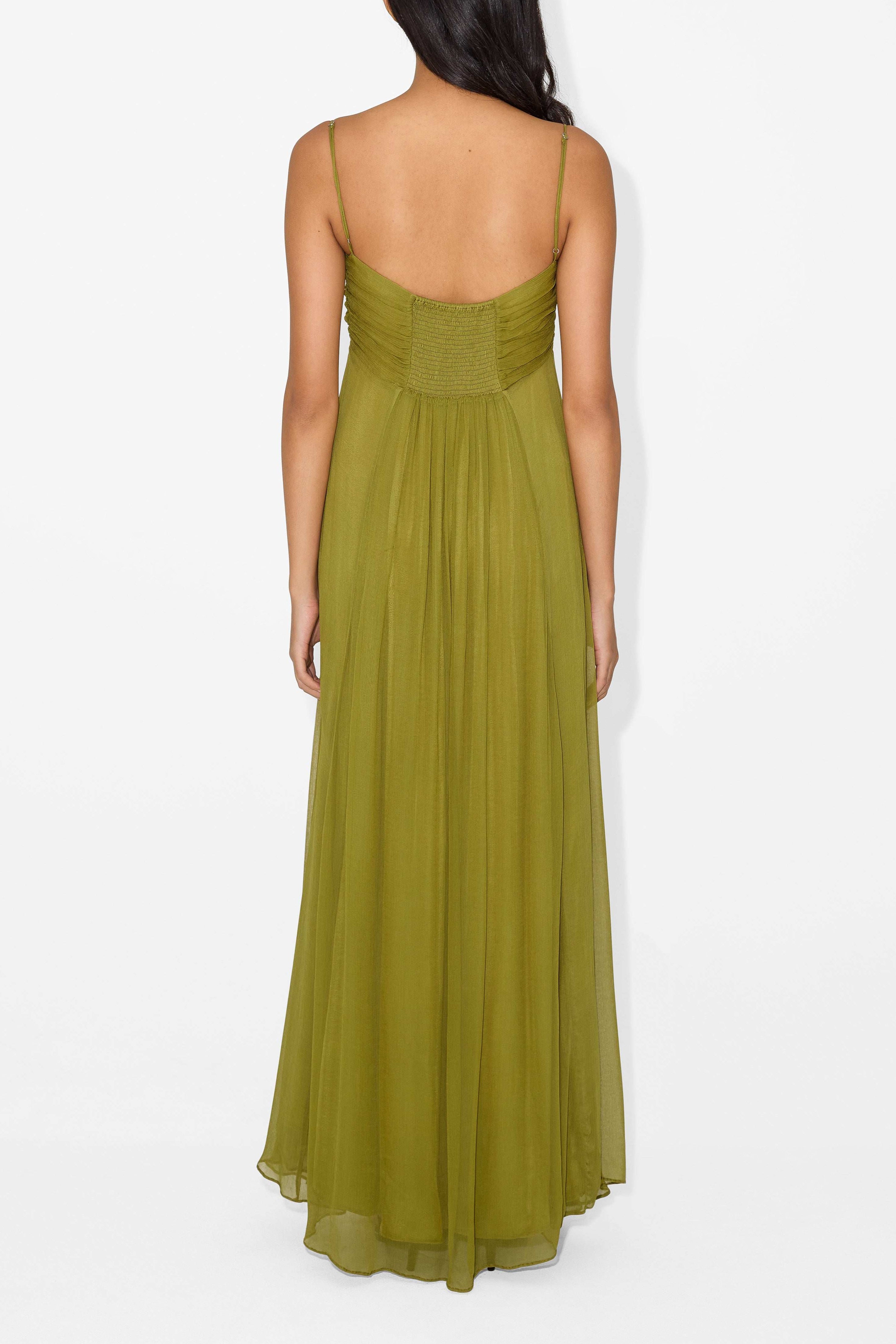 Vestido Maxi com Decote em Oval Eden™