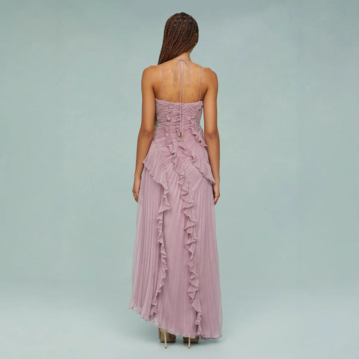 Yumi – Vestido Elegante com Babados