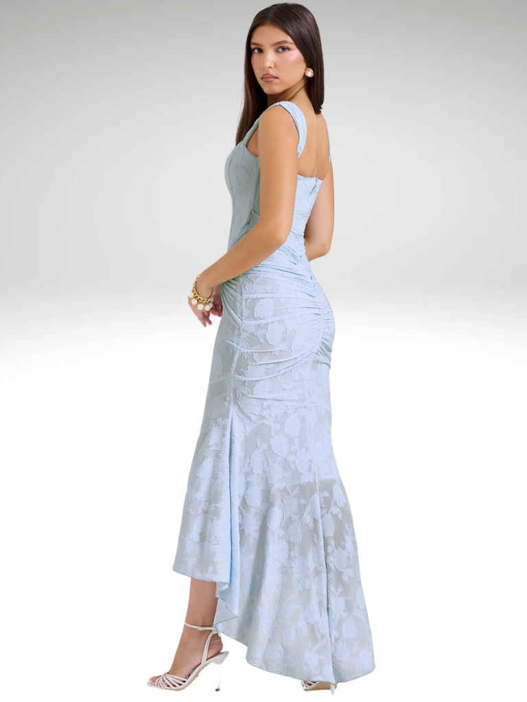VESTIDO SEREIA EM RENDA LUXUOSA