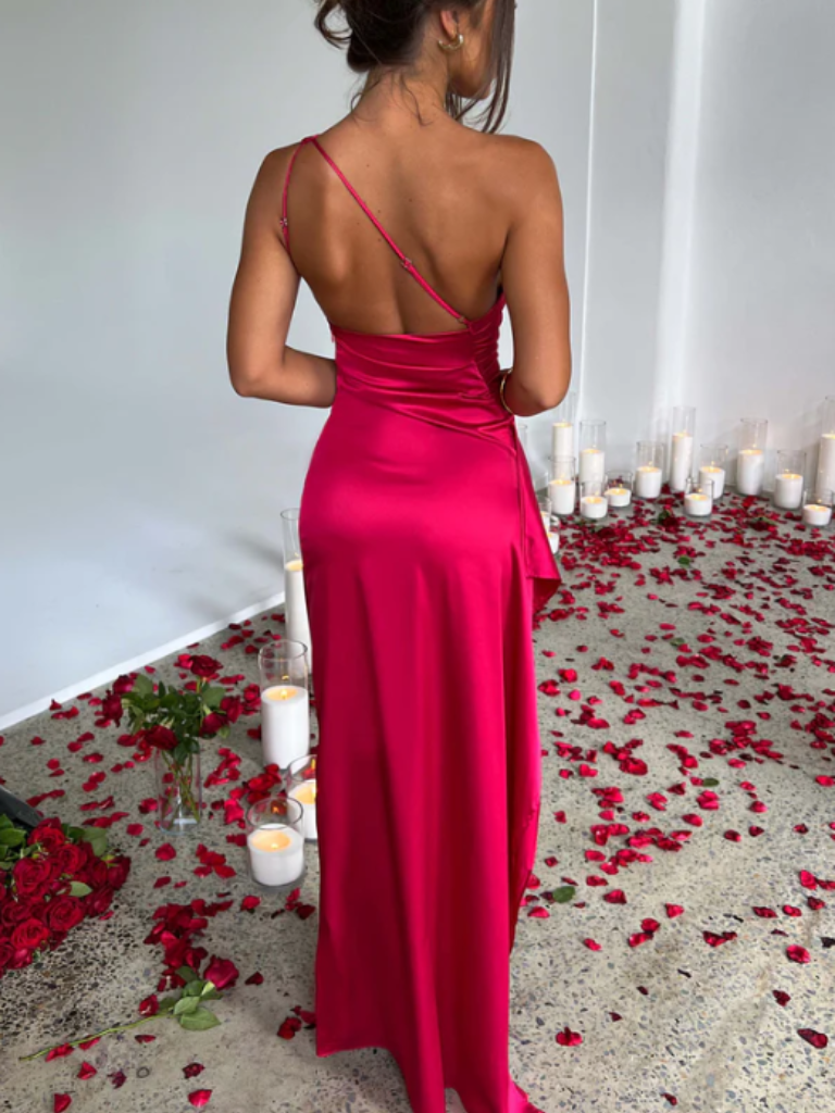 VESTIDO MAXI SOLEIL SATIN