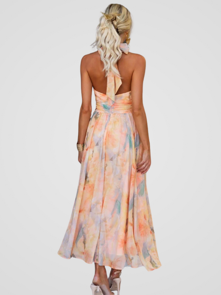 VESTIDO FLOR DE PÊSSEGO