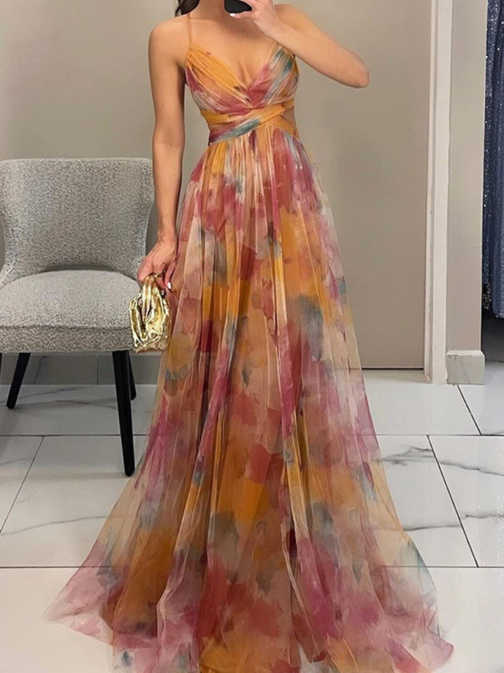 VESTIDO MAXI DOCE PÔR DO SOL