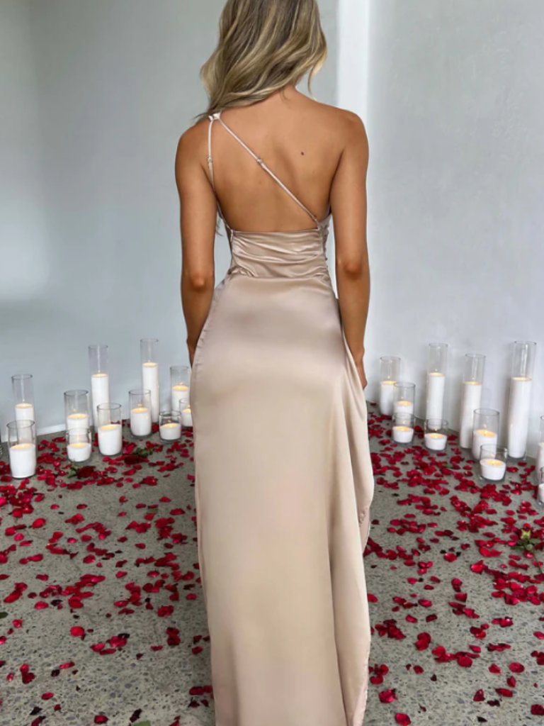 VESTIDO MAXI SOLEIL SATIN