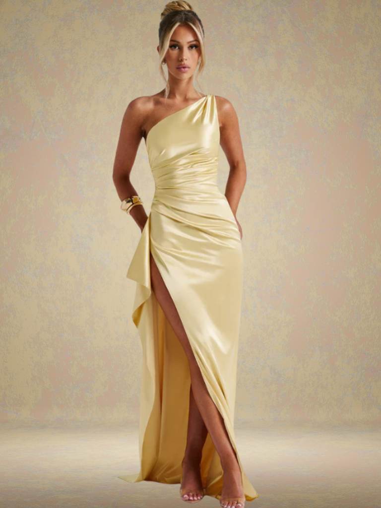 VESTIDO MAXI SOLEIL SATIN