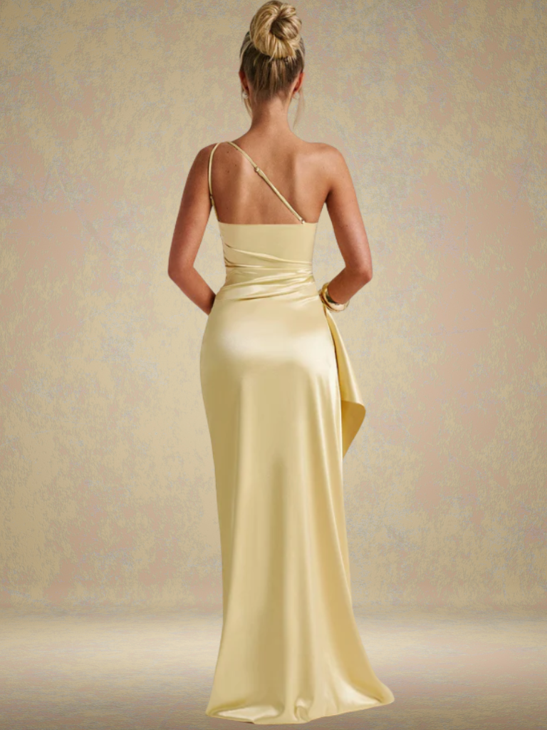 VESTIDO MAXI SOLEIL SATIN