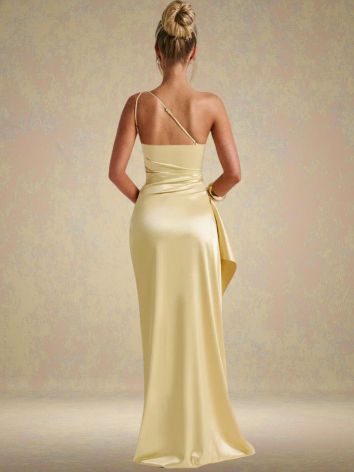 VESTIDO MAXI SOLEIL SATIN