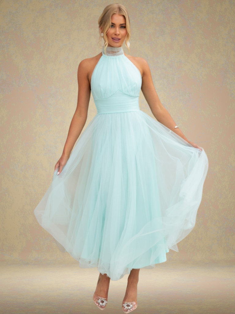 VESTIDO DE TULE VISÃO VIOLETA