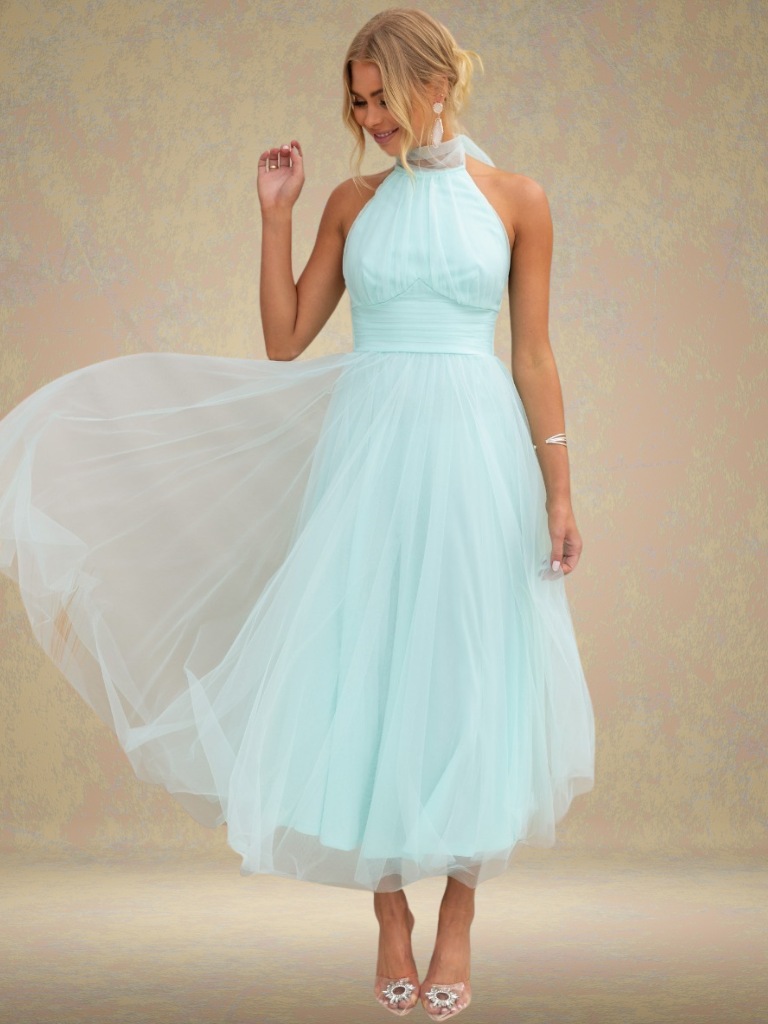 VESTIDO DE TULE VISÃO VIOLETA