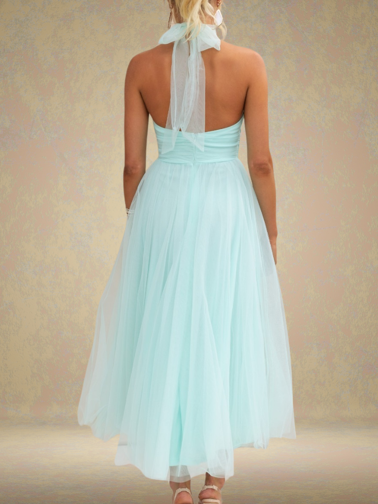 VESTIDO DE TULE VISÃO VIOLETA