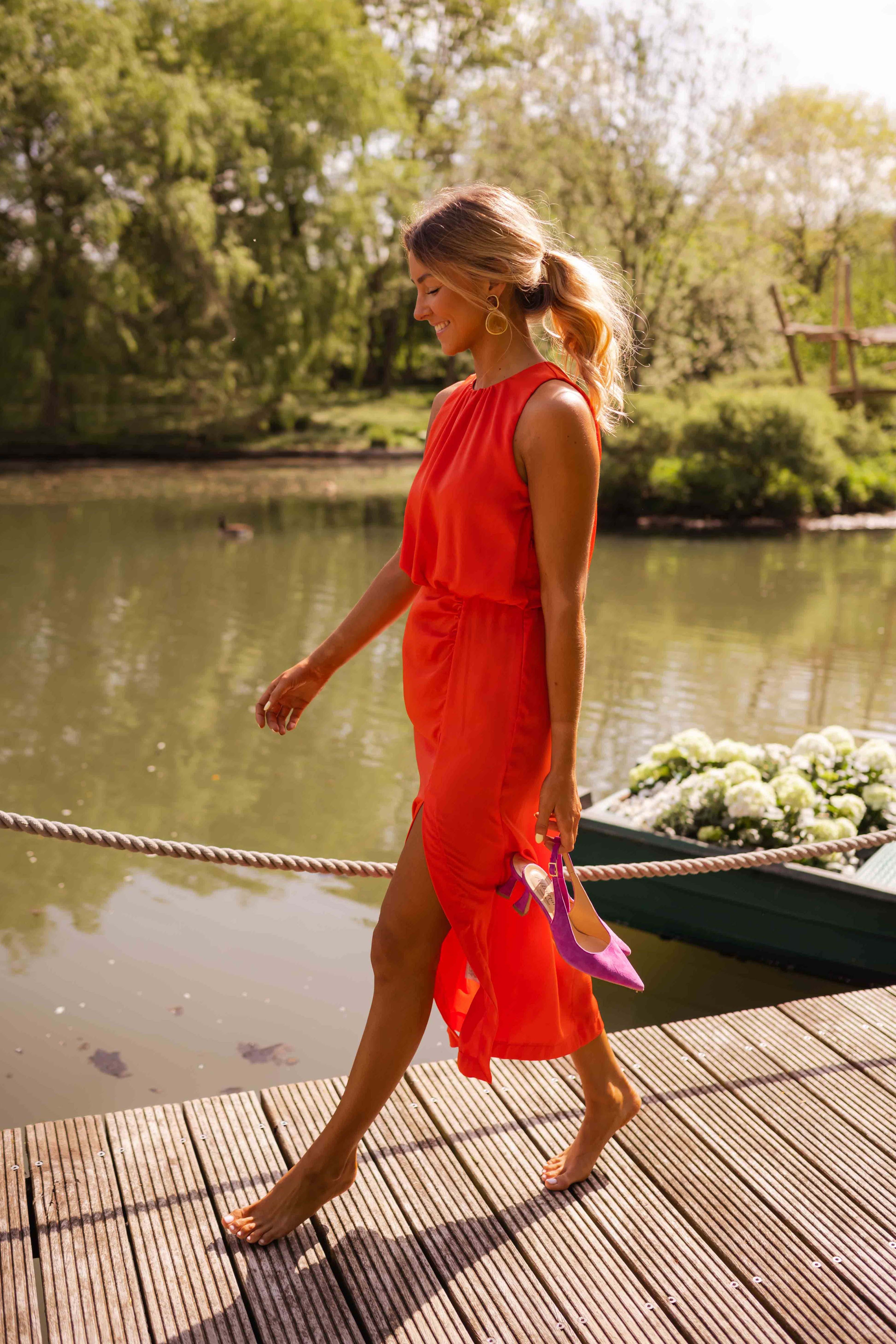 Yasmin – Vestido Midi Elegante