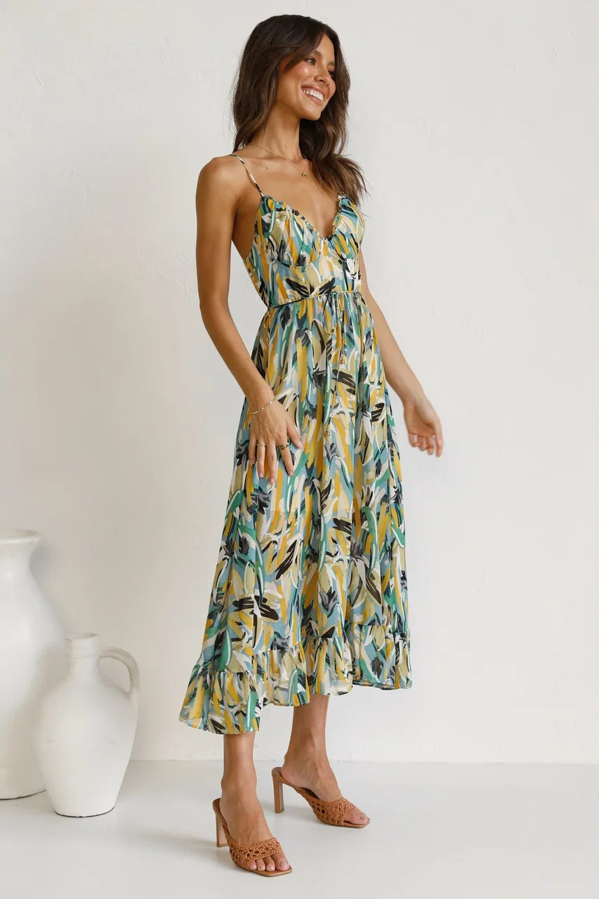 Catherine - Vestido Elegante e Colorido