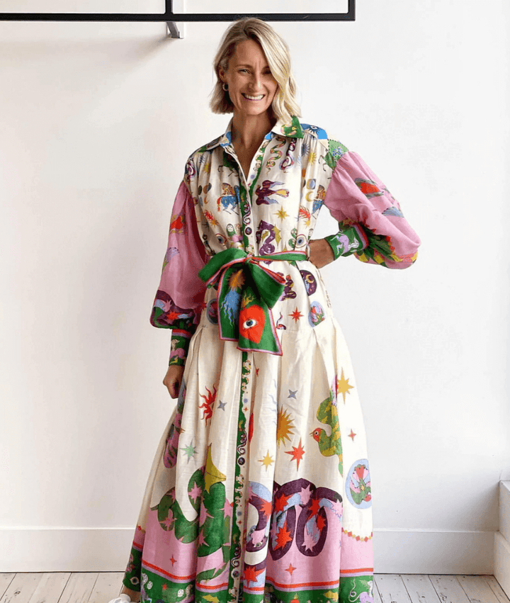 Dorthe™ | Vestido Longo Elegante Italiano