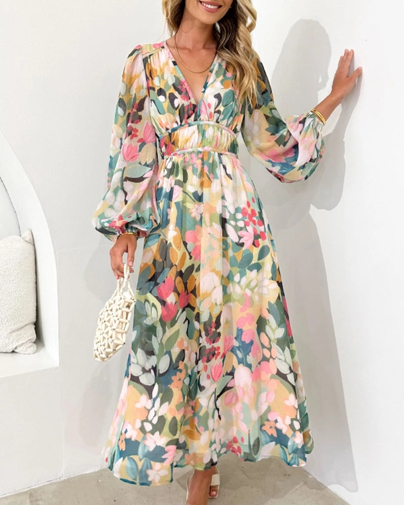 Elvira - Vestido Longo Boho Chic