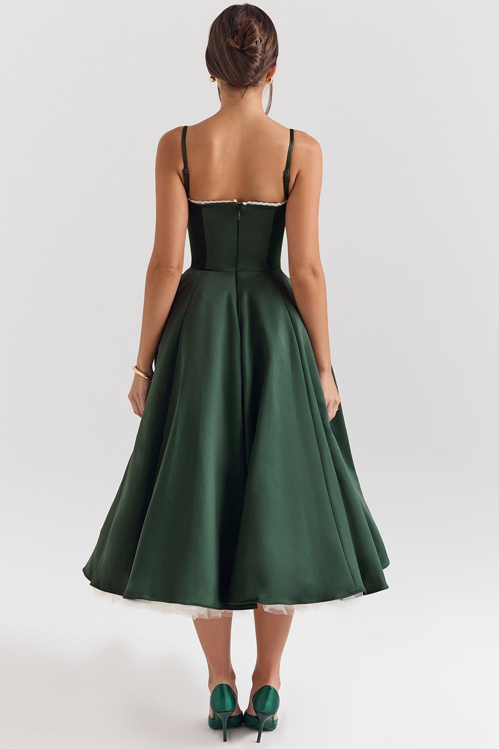 Cynthia - Vestido Midi Elegante de Tule