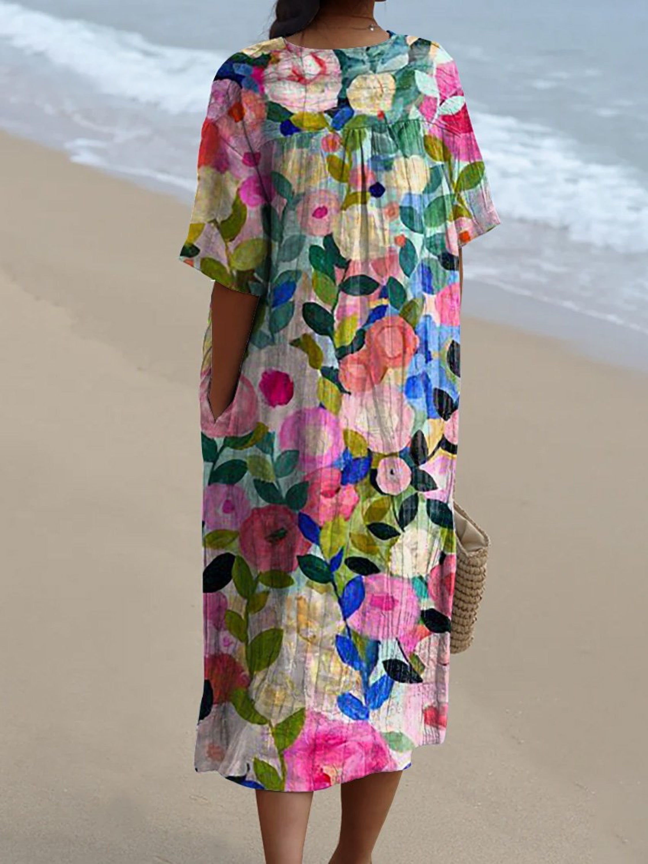 Bente | Vestido Vintage de Flores