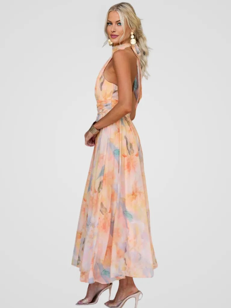 VESTIDO FLOR DE PÊSSEGO